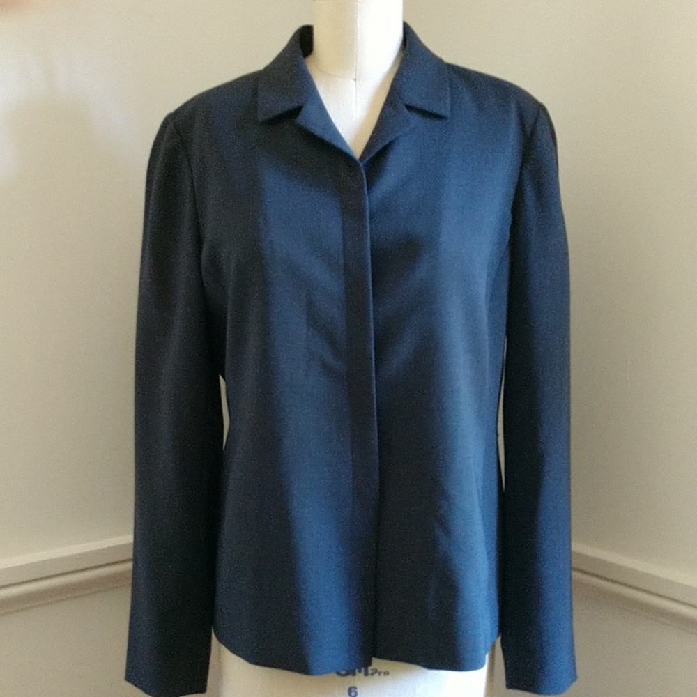 #5 VINTAGE MINIMALIST Hong Kong Tailored 🐑BROOKS BROTHERS🐑Wool Jacket - Picture 3 of 8